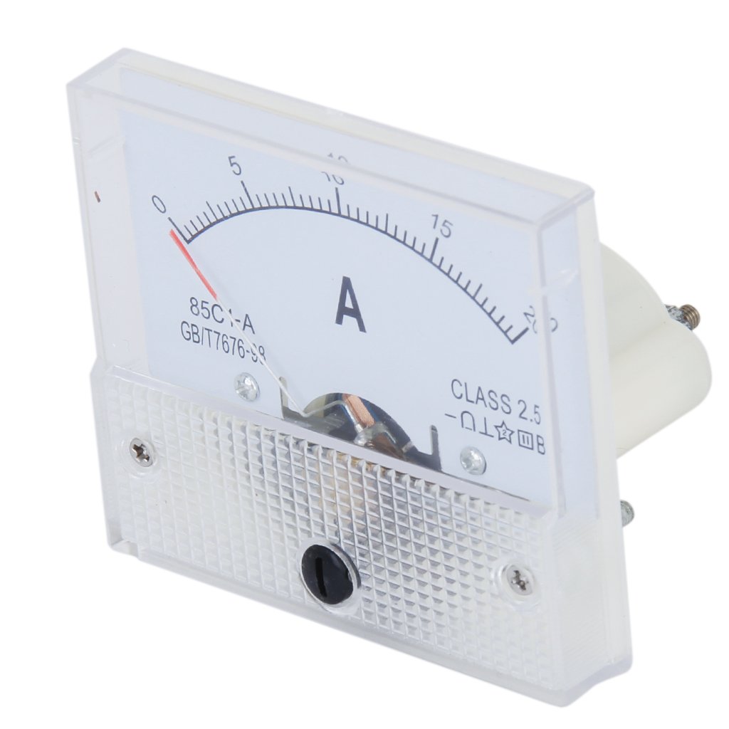 Sourcingmap Analog Current Measuring AC 0-3A Scale Range Amp Panel